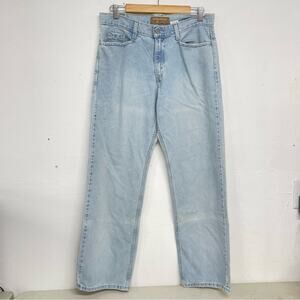 Vintage Levi’s Silvertab Vintage Light Wash Relaxed Straight Leg Jeans 11 Blue